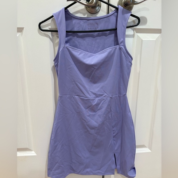 Purple Activewear Dress Size Small EUC - Picture 3 of 4